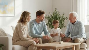 Visitas familiares significativas: ideas para conectar con adultos mayores